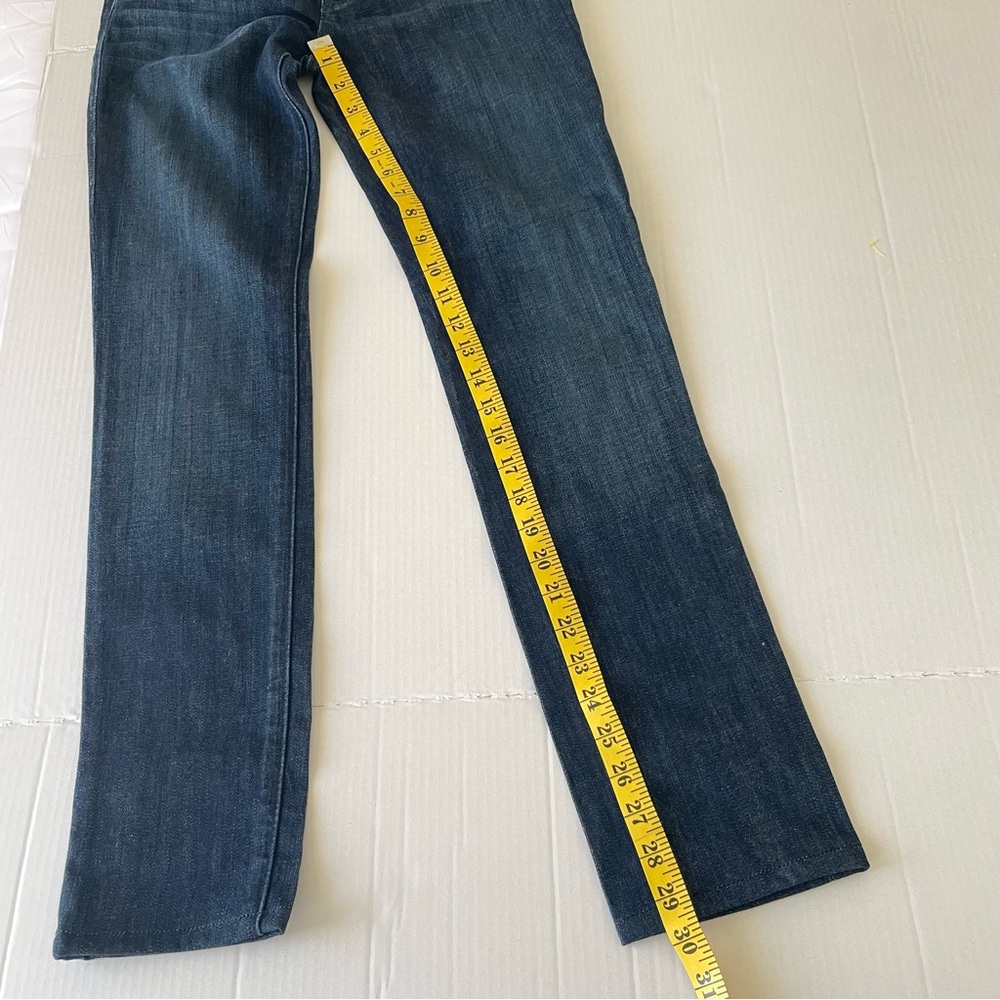 Y2K Rock & Republic women’s Dark Blue Jeans Embellished Pockets - Picture 12 of 14